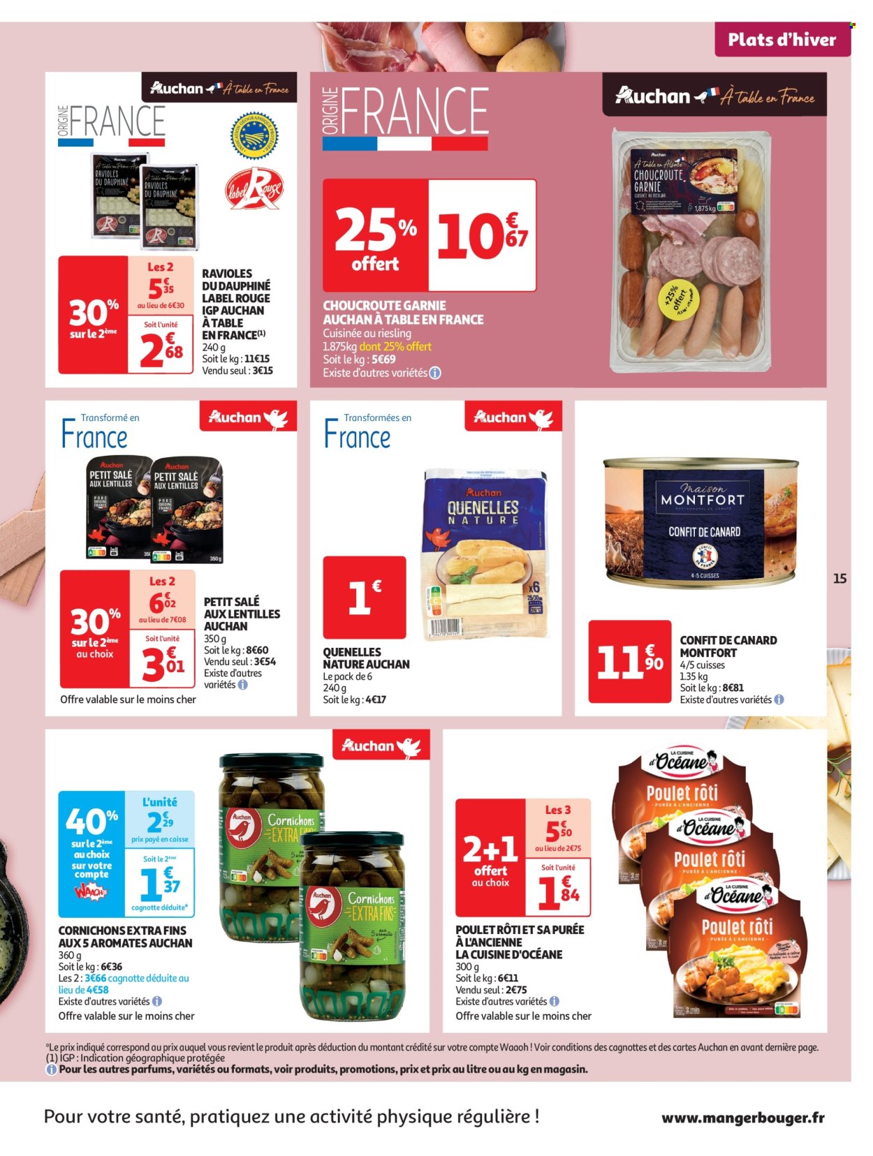 Catalogue Auchan - 22/10/2024 - 27/10/2024. Page 15