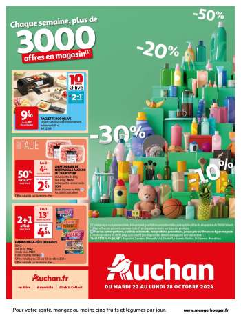 Catalogue Auchan - 22/10/2024 - 28/10/2024.