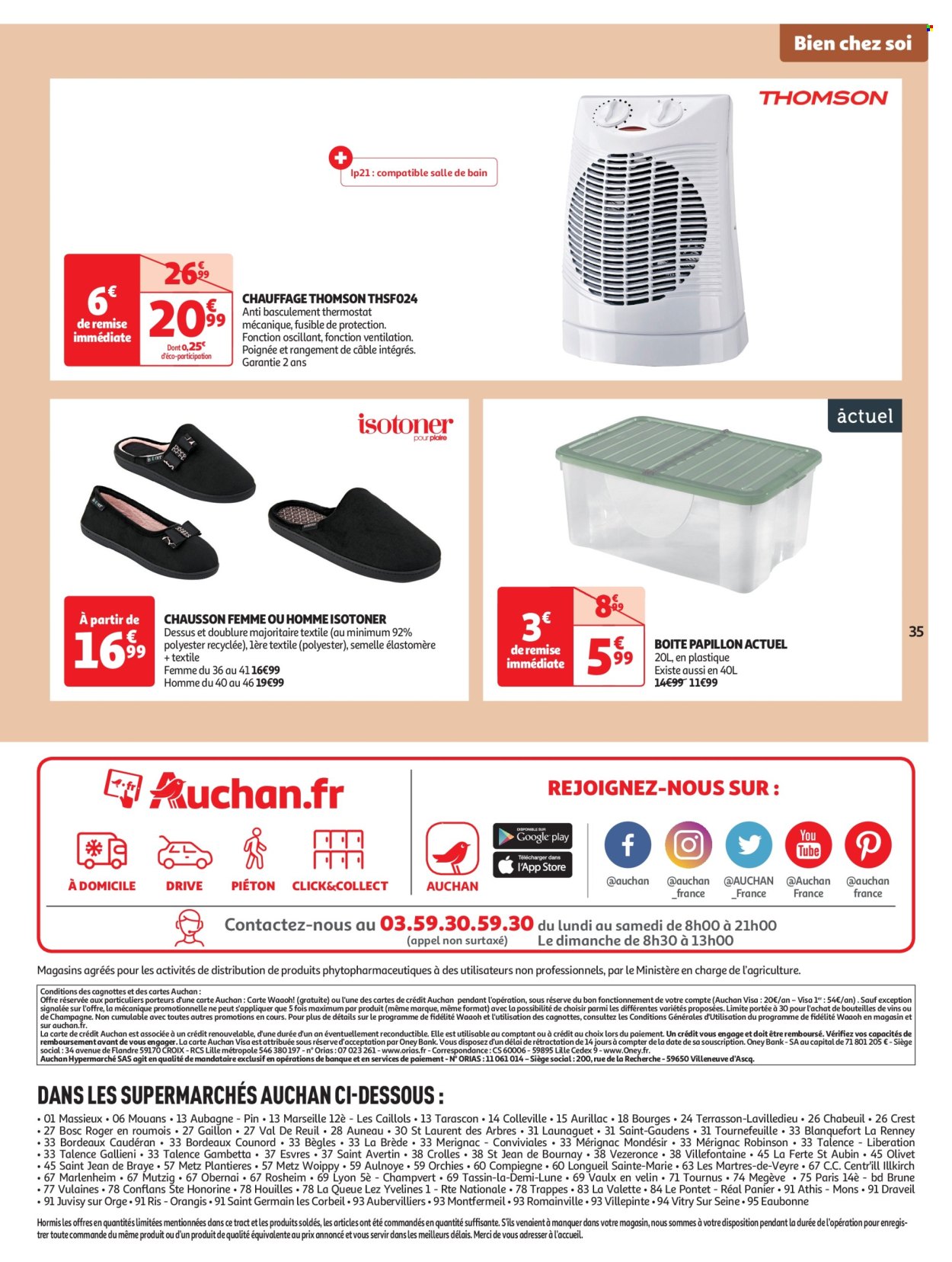 Catalogue Auchan - 22/10/2024 - 27/10/2024. Page 35