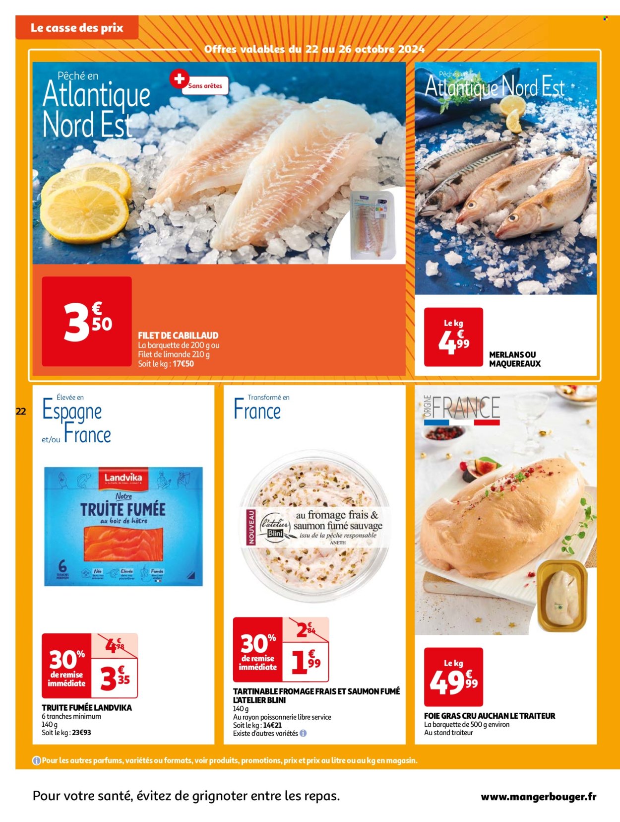Catalogue Auchan - 22/10/2024 - 28/10/2024. Page 22