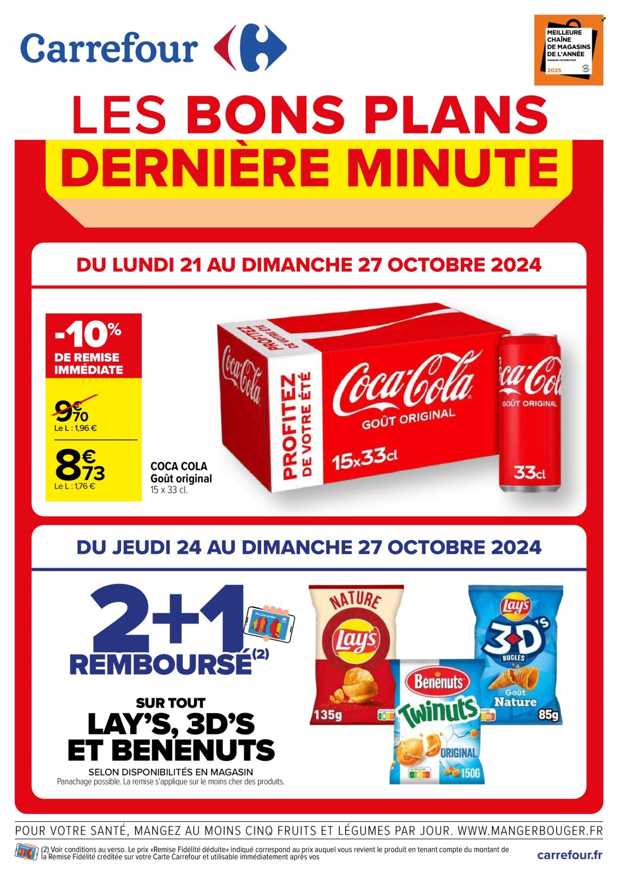 Catalogue Carrefour - 21/10/2024 - 27/10/2024. Page 1