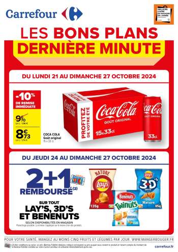 Catalogue Carrefour - 21/10/2024 - 27/10/2024.