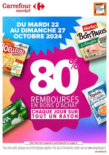 Catalogue Carrefour Market - 22/10/2024 - 27/10/2024.