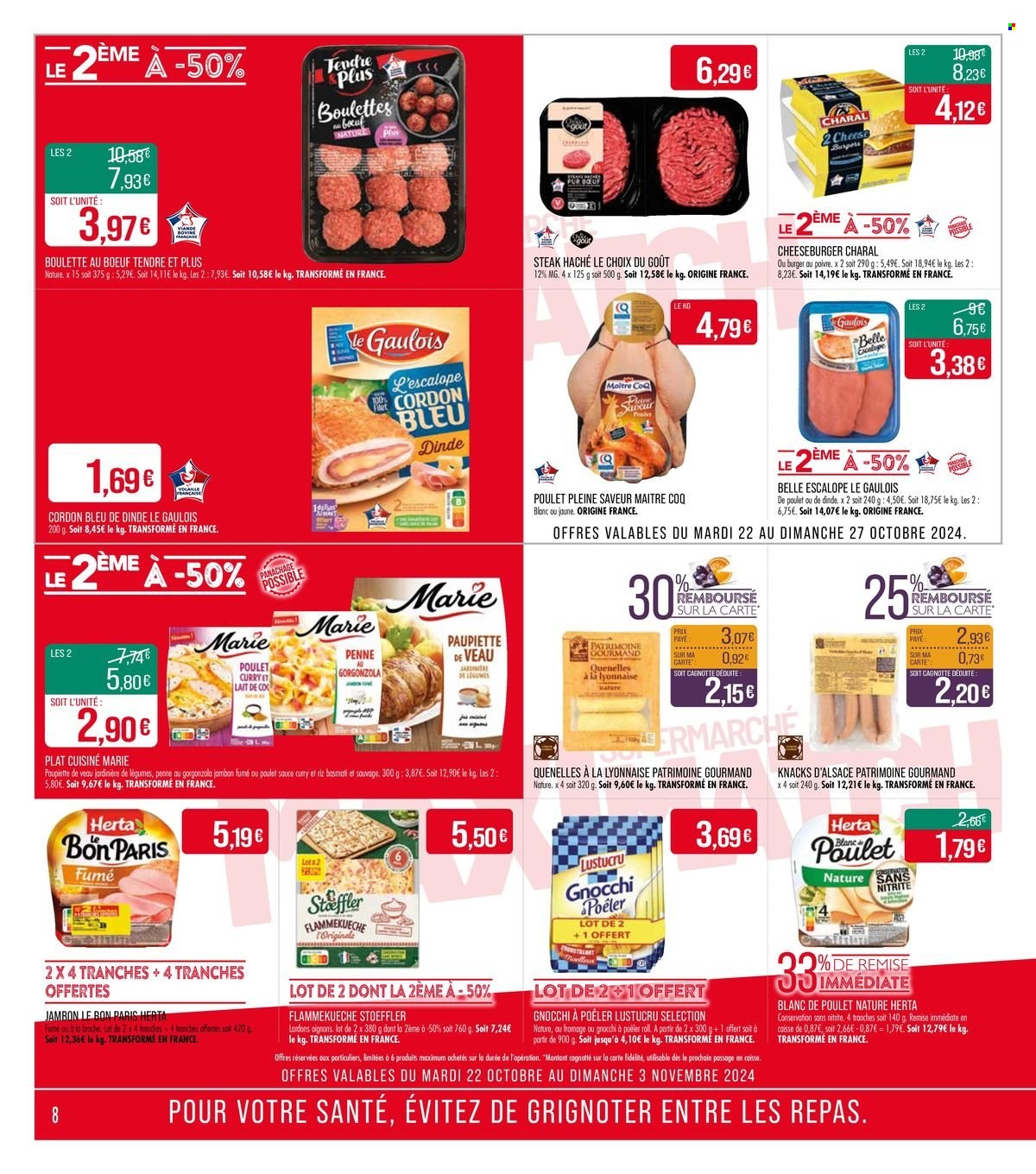 Catalogue Supermarché Match - 22/10/2024 - 03/11/2024. Page 8