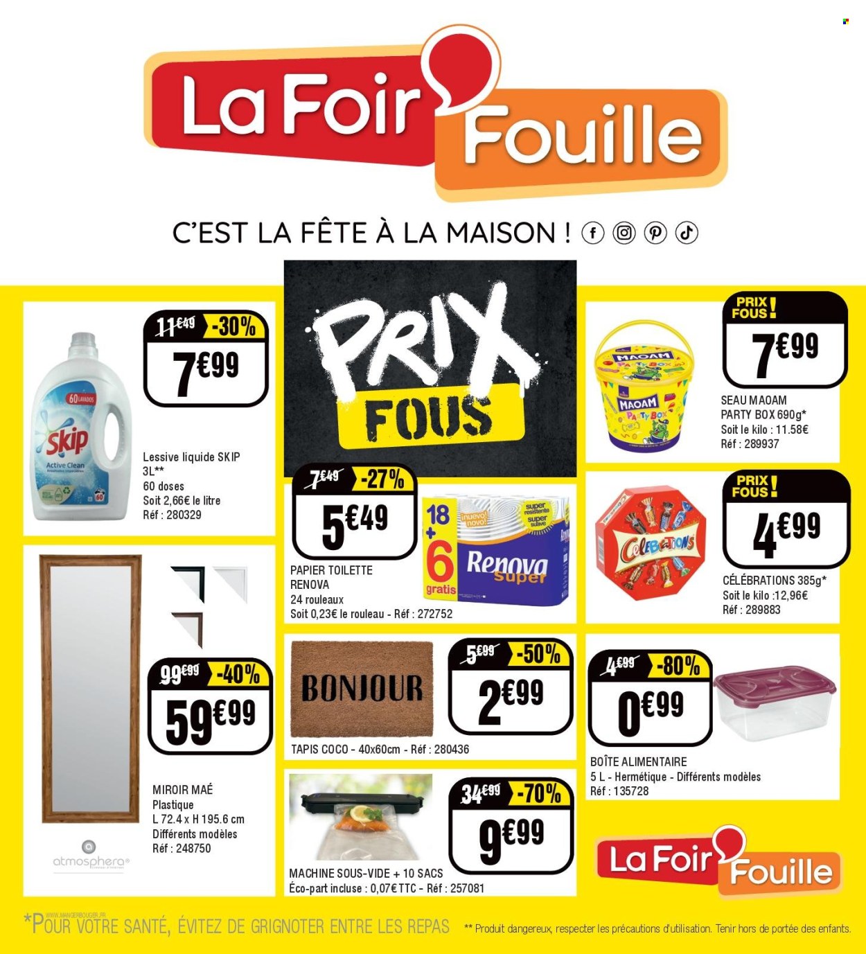 Catalogue La Foir'Fouille - 28/10/2024 - 03/11/2024. Page 1