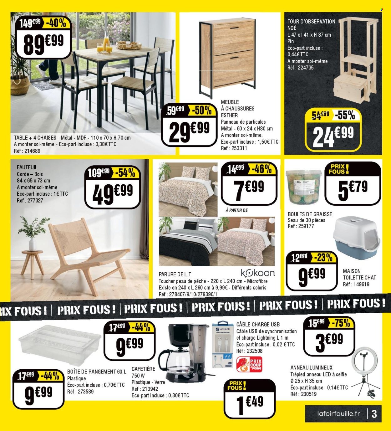 Catalogue La Foir'Fouille - 28/10/2024 - 03/11/2024. Page 3