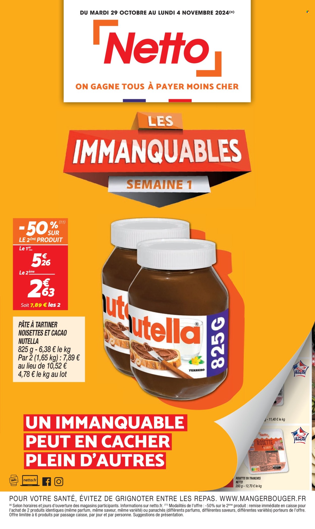 Catalogue Netto - 29/10/2024 - 04/11/2024. Page 1