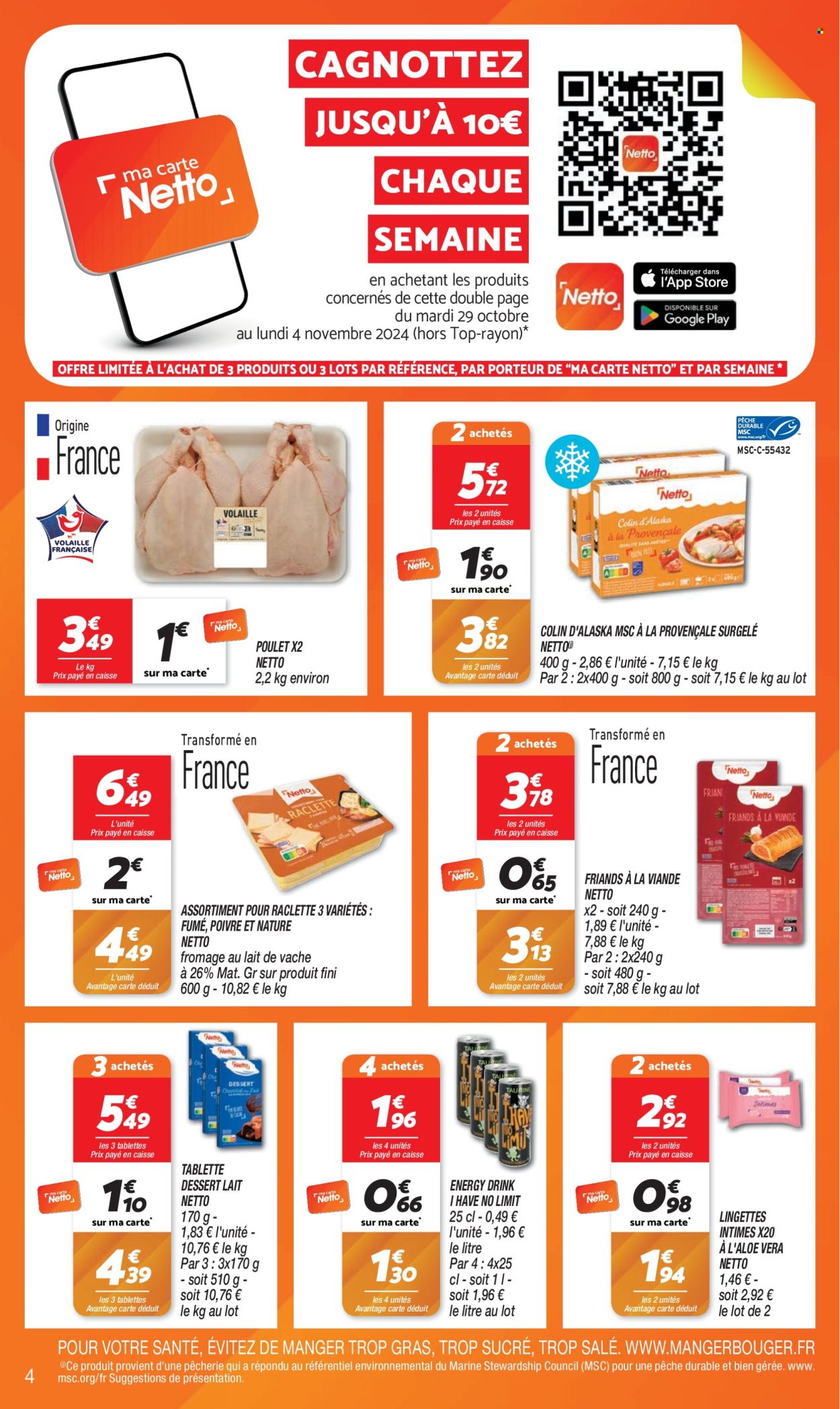 Catalogue Netto - 29/10/2024 - 04/11/2024. Page 4