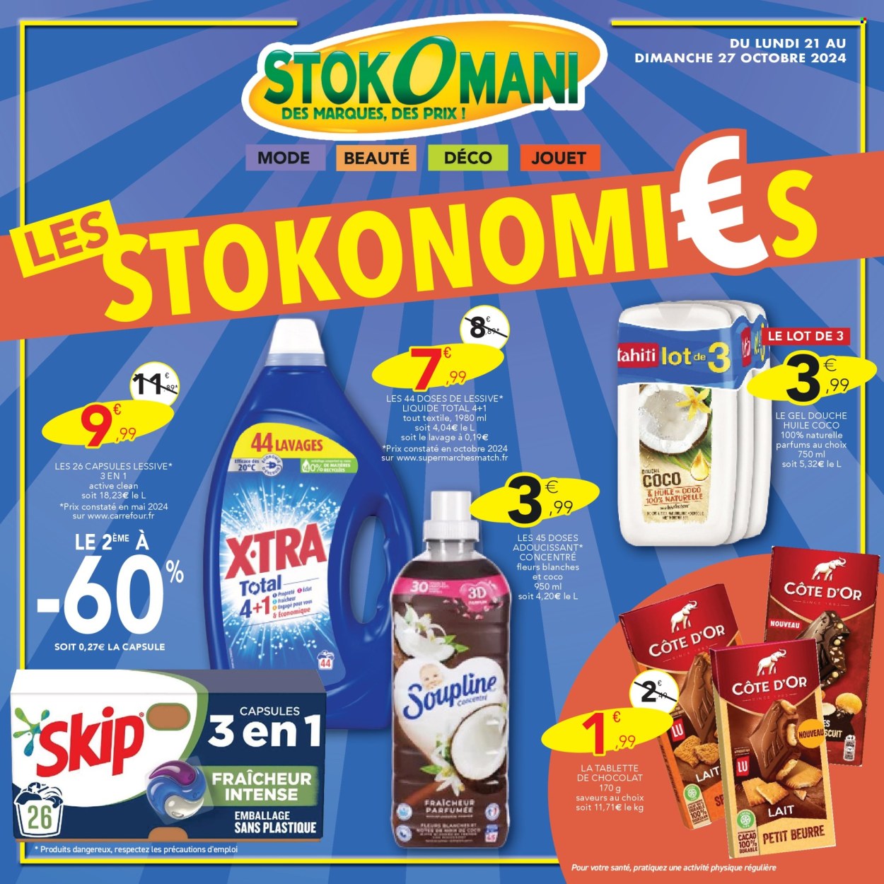Catalogue Stokomani - 21/10/2024 - 27/10/2024. Page 1