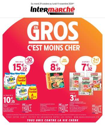 Catalogue Intermarché - 29/10/2024 - 11/11/2024.