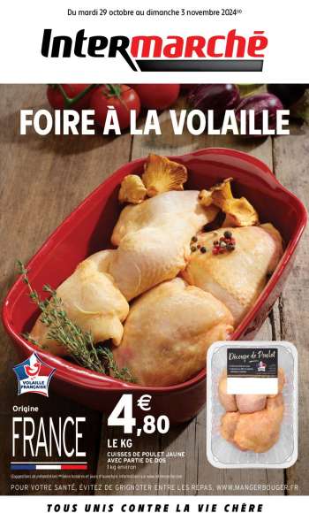 Catalogue Intermarché - 29/10/2024 - 03/11/2024.