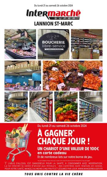 Catalogue Intermarché Super - 21/10/2024 - 26/10/2024.