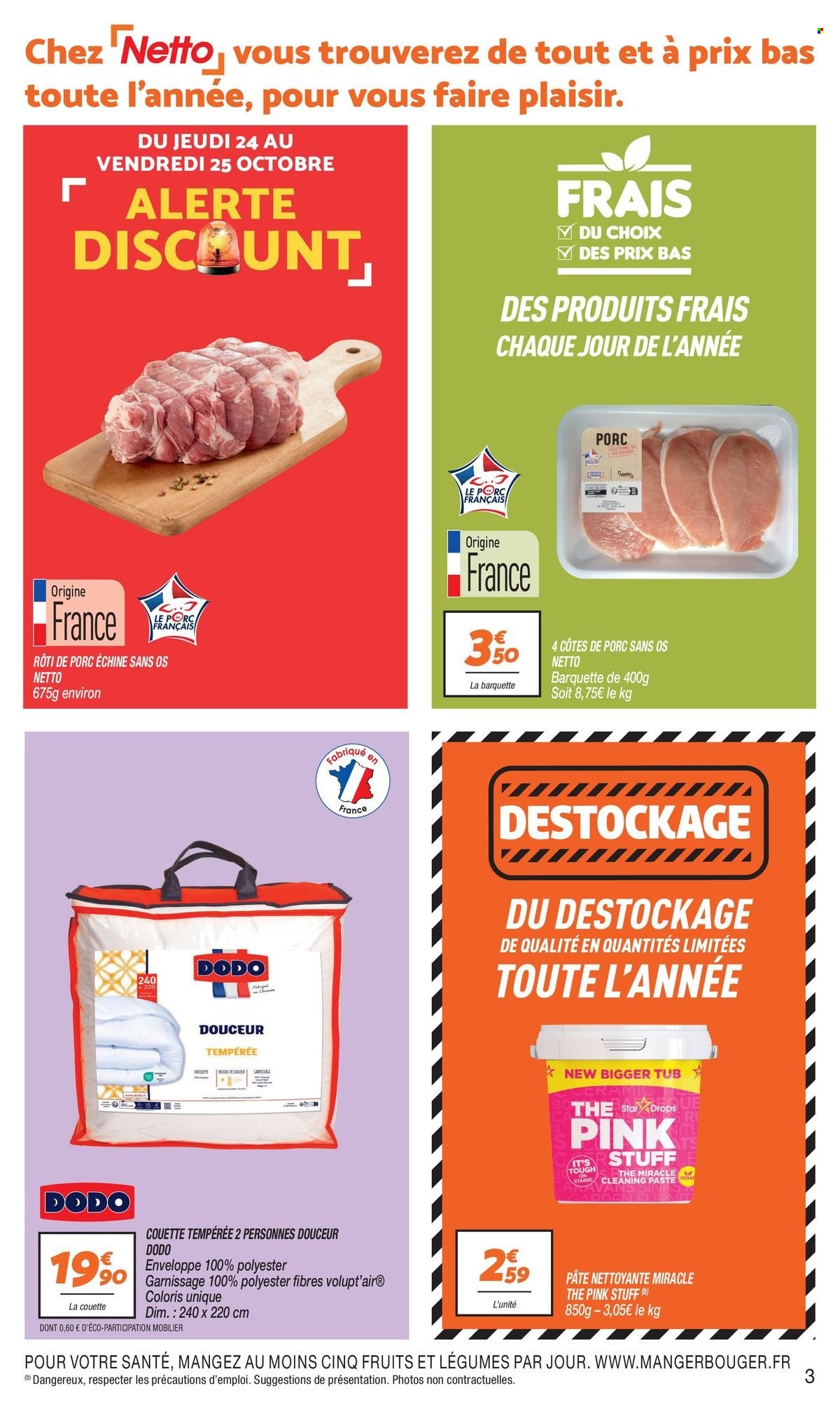 Catalogue Netto - 23/10/2024 - 28/10/2024. Page 3