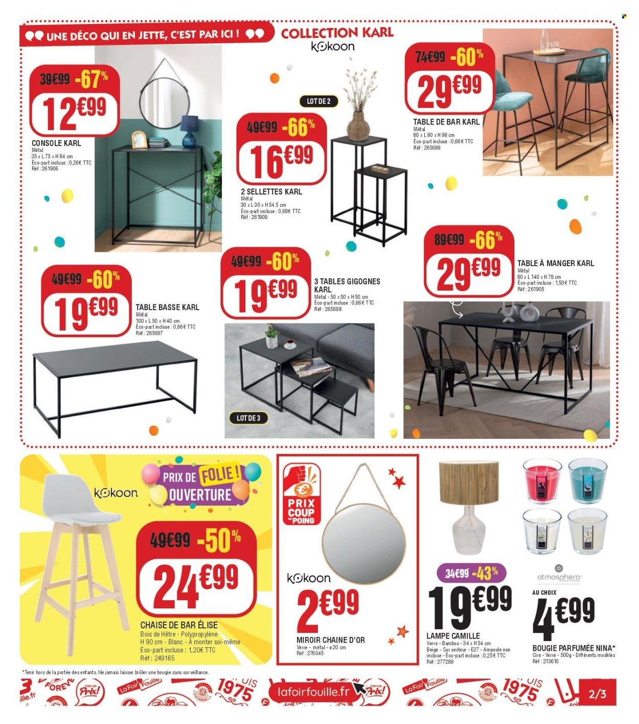 Catalogue La Foir'Fouille - 23/10/2024 - 03/11/2024. Page 3
