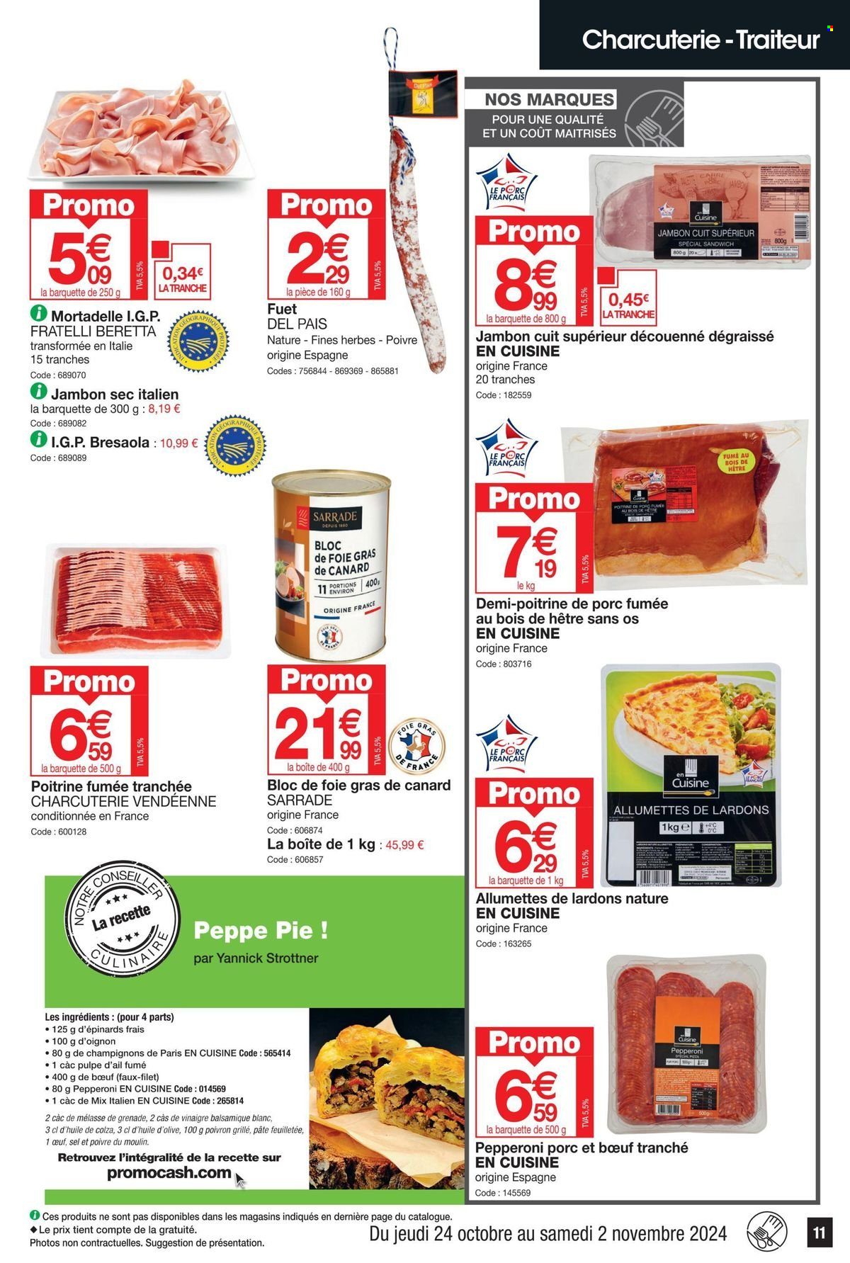 Catalogue Promocash - 24/10/2024 - 02/11/2024. Page 2