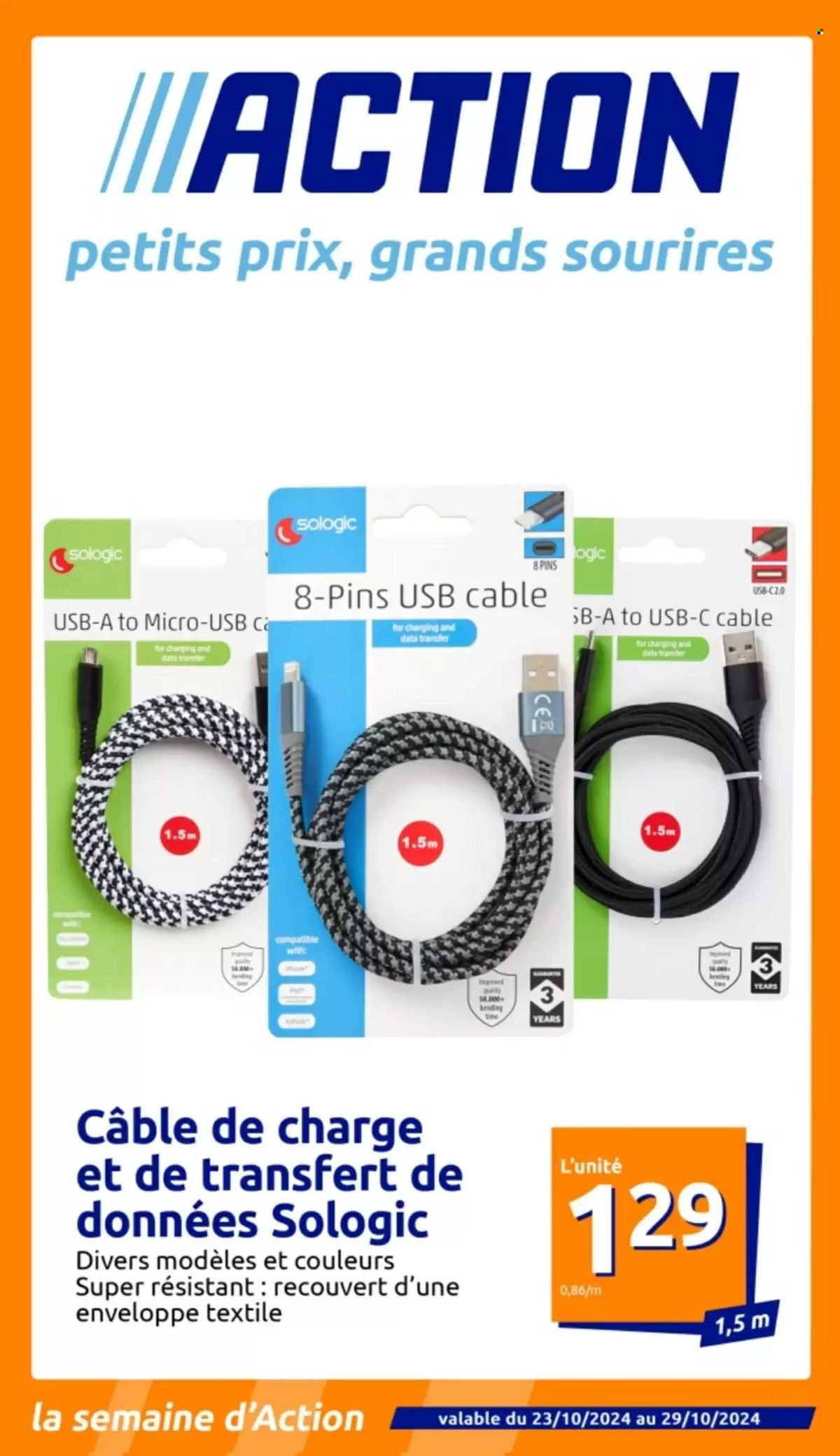 Catalogue Action - 23/10/2024 - 29/10/2024. Page 1