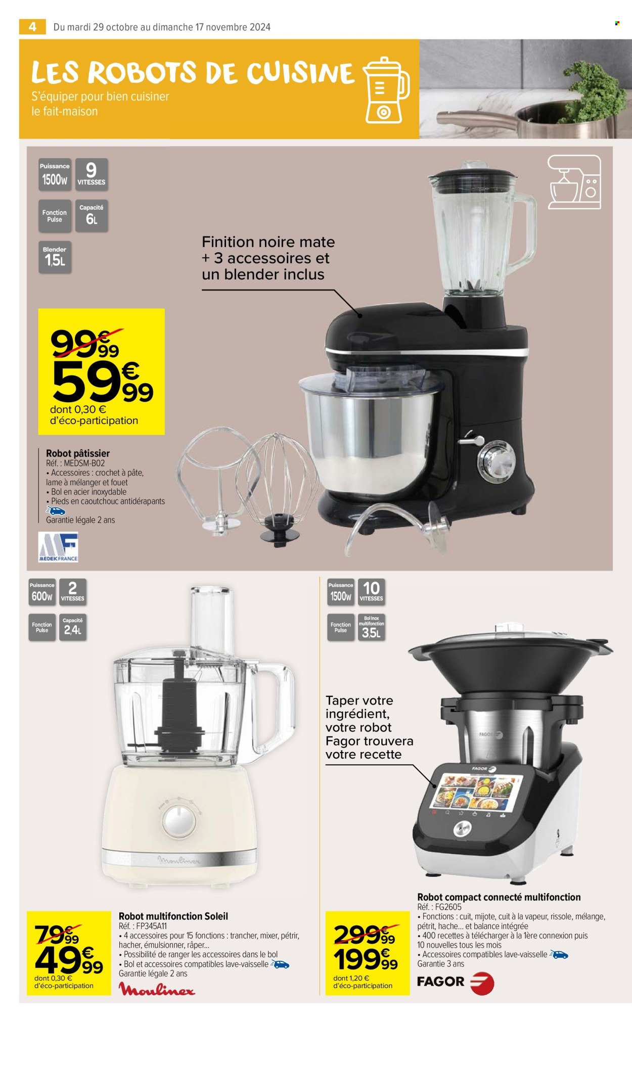 Catalogue Carrefour Market - 29/10/2024 - 17/11/2024. Page 4