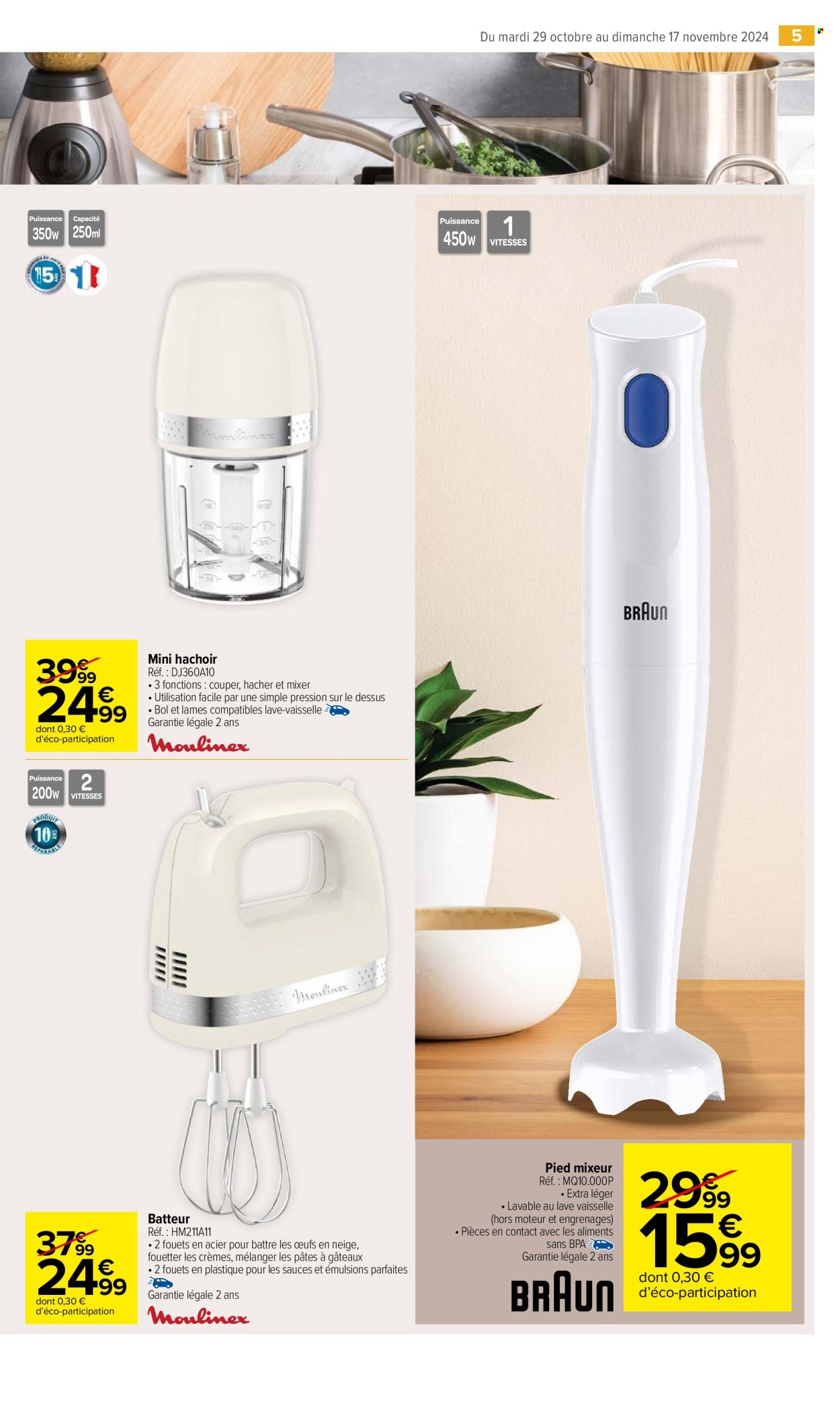 Catalogue Carrefour Market - 29/10/2024 - 17/11/2024. Page 5