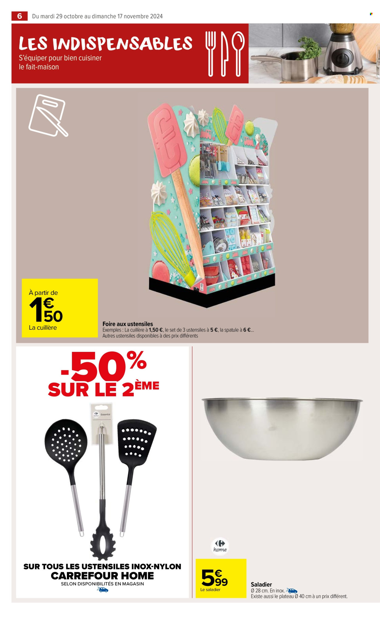 Catalogue Carrefour Market - 29/10/2024 - 17/11/2024. Page 6