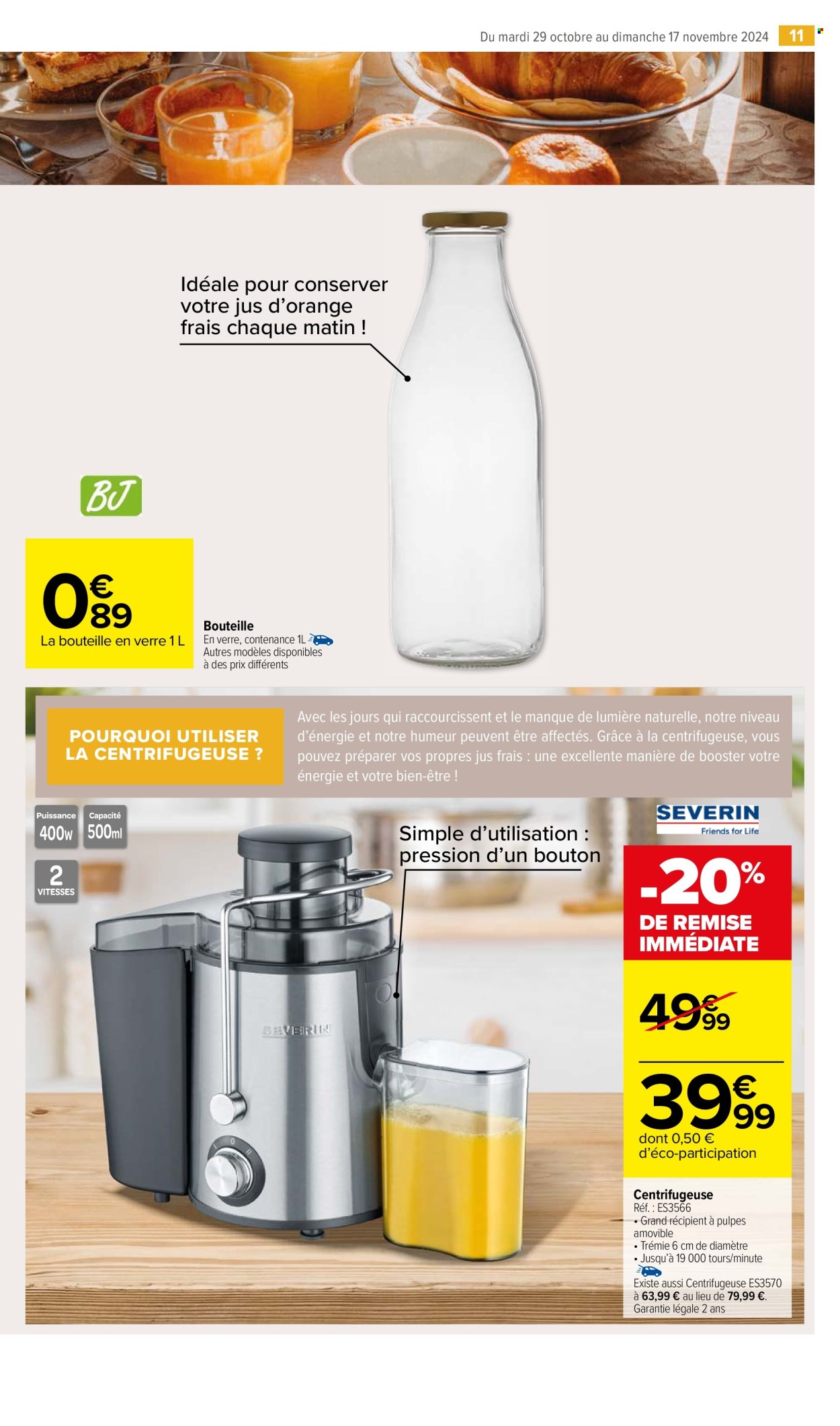 Catalogue Carrefour Market - 29/10/2024 - 17/11/2024. Page 11