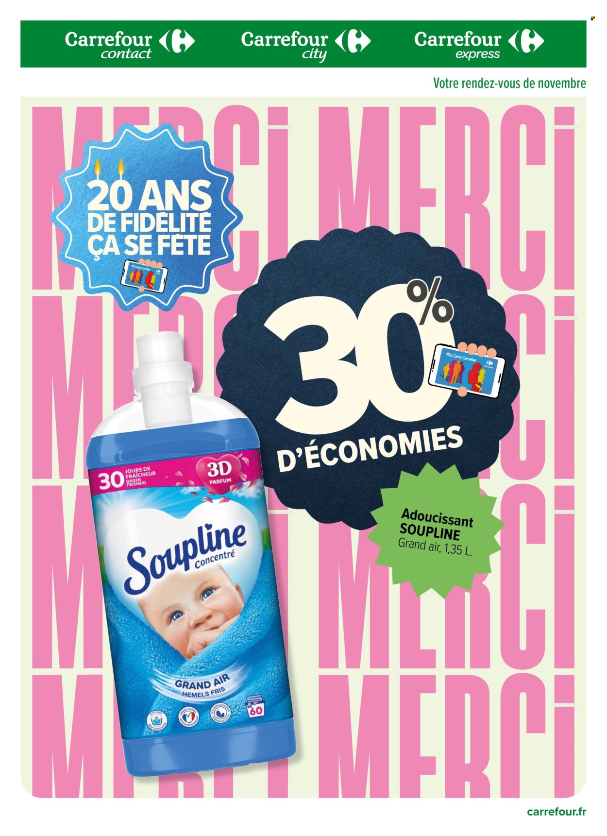 Catalogue Carrefour - 01/11/2024 - 30/11/2024. Page 1
