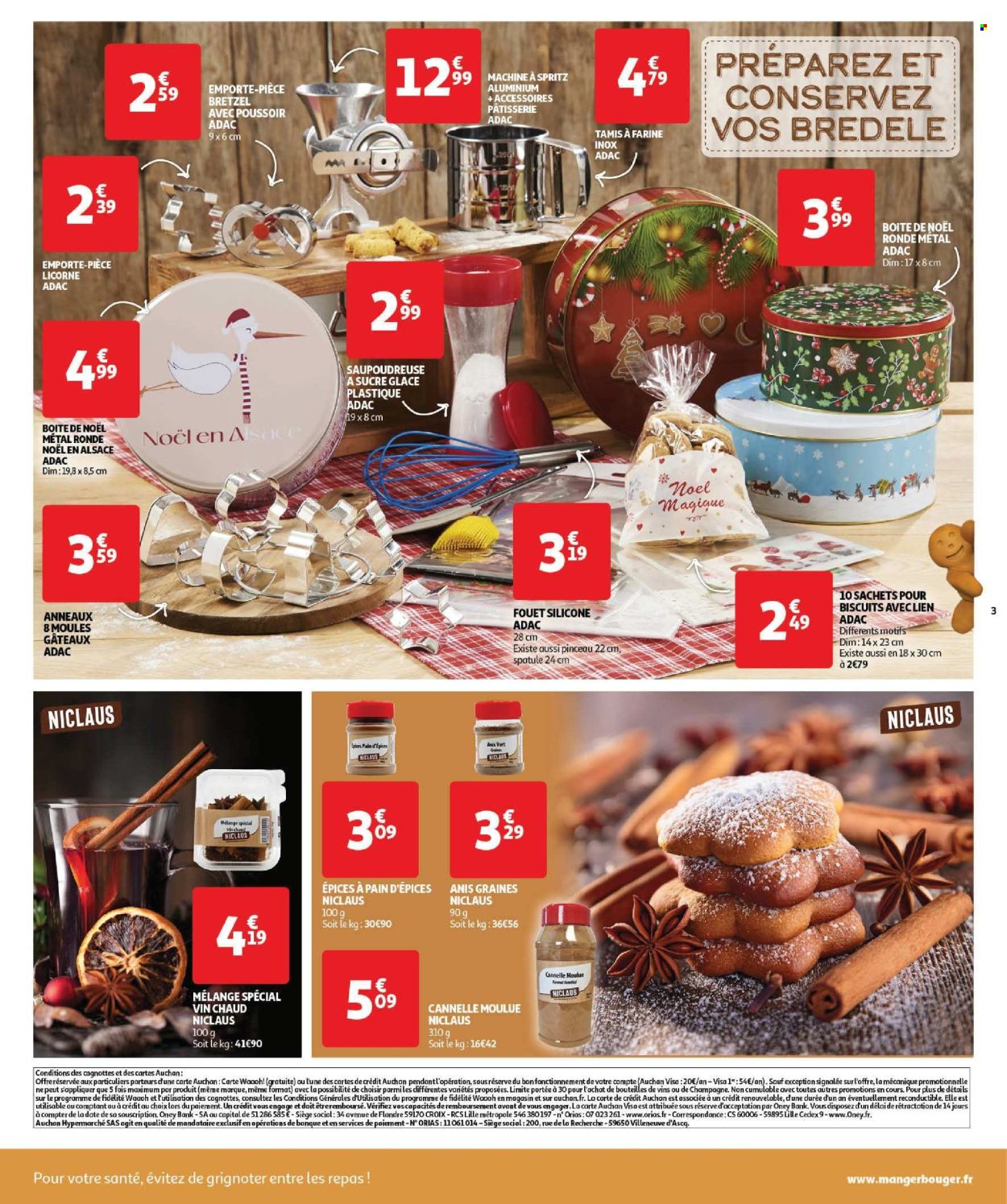 Catalogue Auchan - 22/10/2024 - 03/11/2024. Page 3