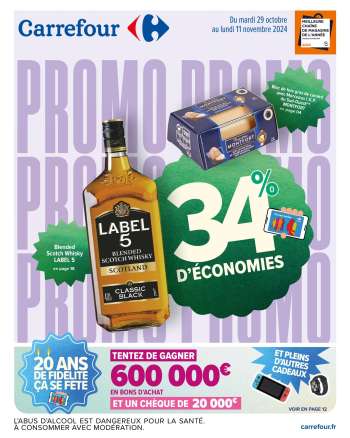 Catalogue Carrefour Hypermarchés - 29/10/2024 - 11/11/2024.