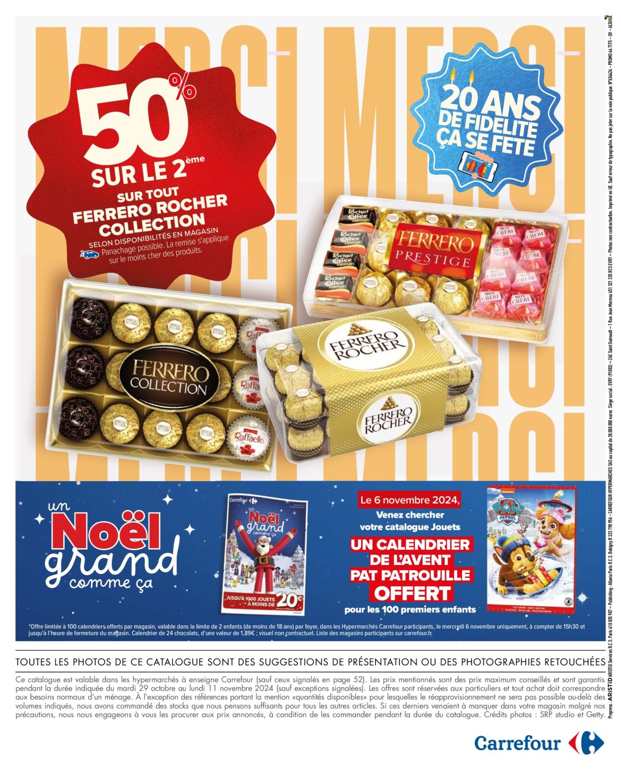 Catalogue Carrefour Hypermarchés - 29/10/2024 - 11/11/2024. Page 2
