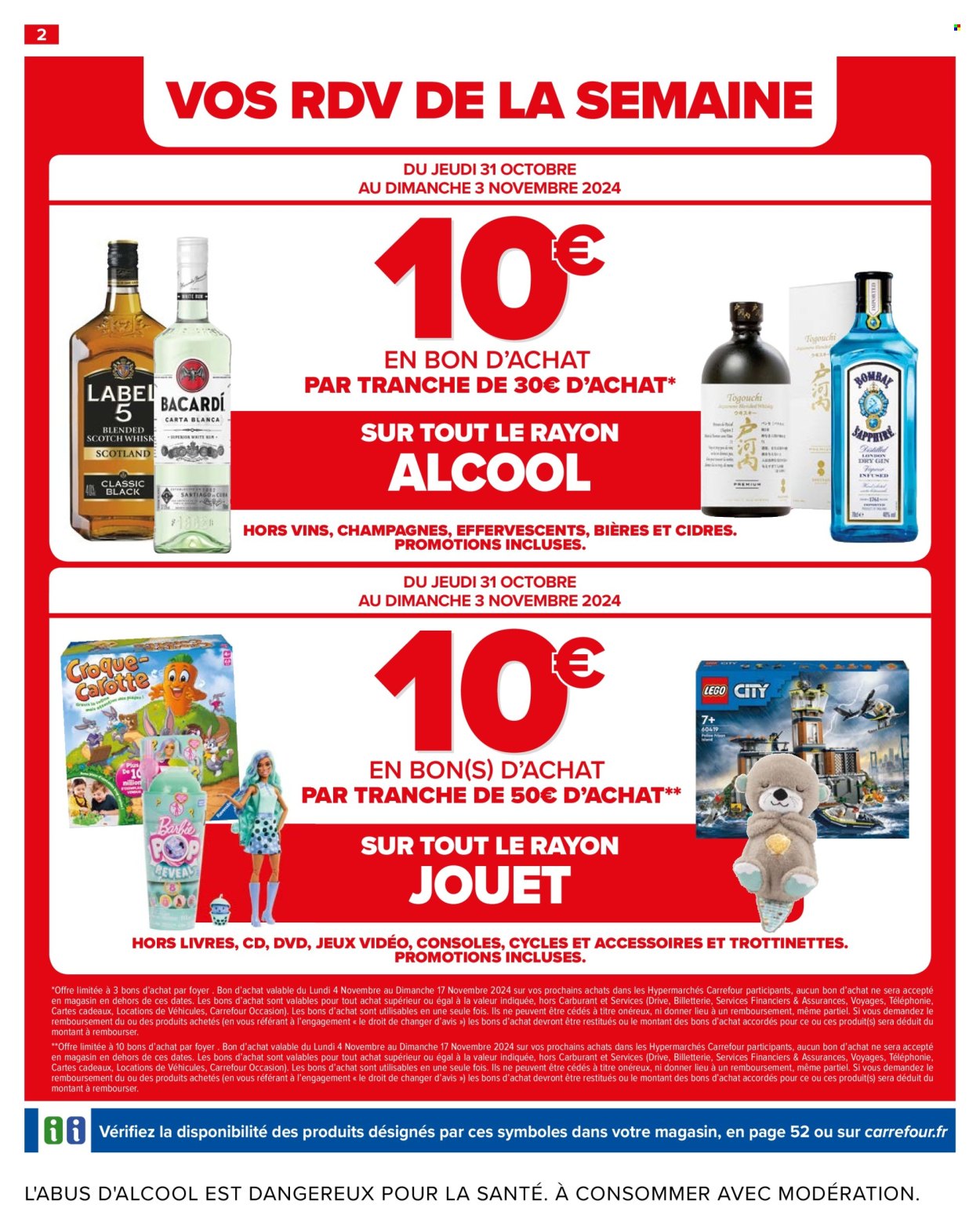 Catalogue Carrefour Hypermarchés - 29/10/2024 - 11/11/2024. Page 4