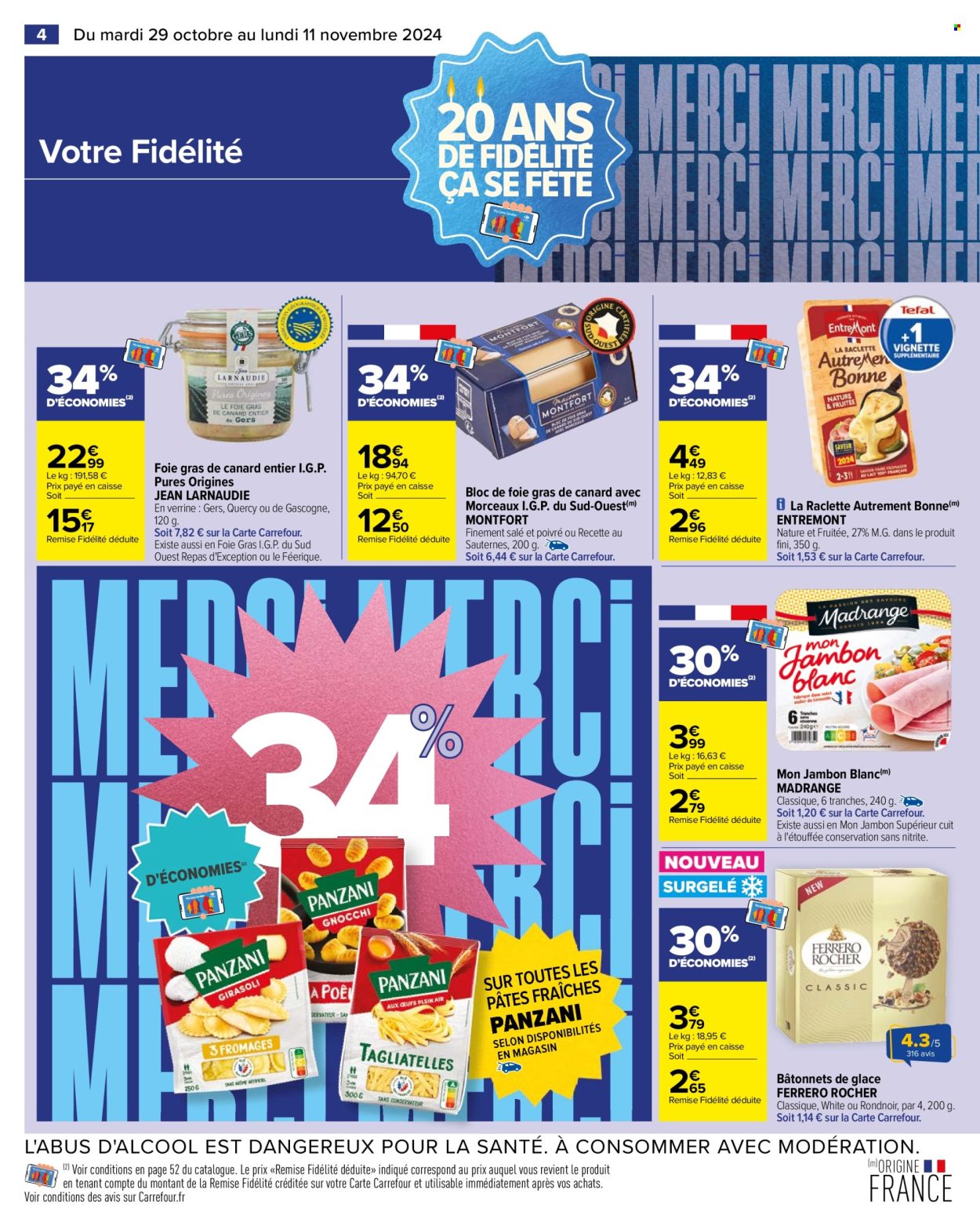 Catalogue Carrefour Hypermarchés - 29/10/2024 - 11/11/2024. Page 6