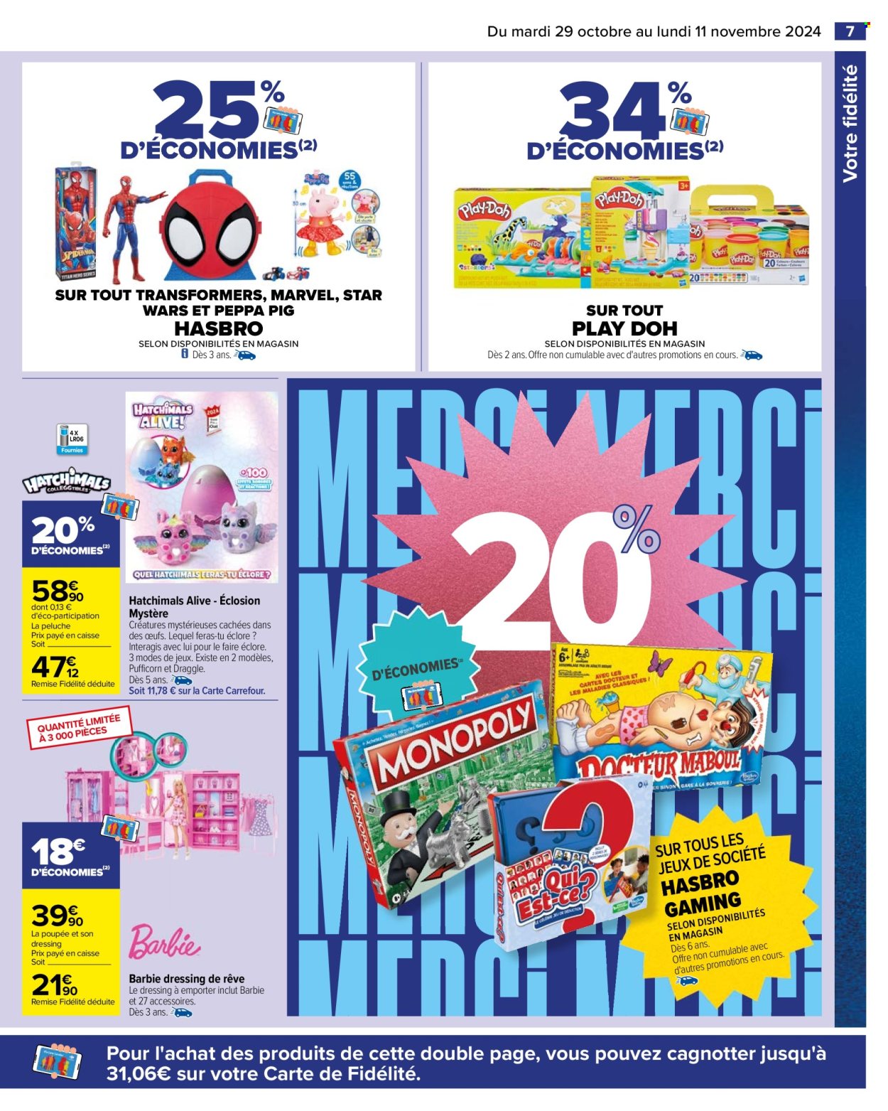 Catalogue Carrefour Hypermarchés - 29/10/2024 - 11/11/2024. Page 9