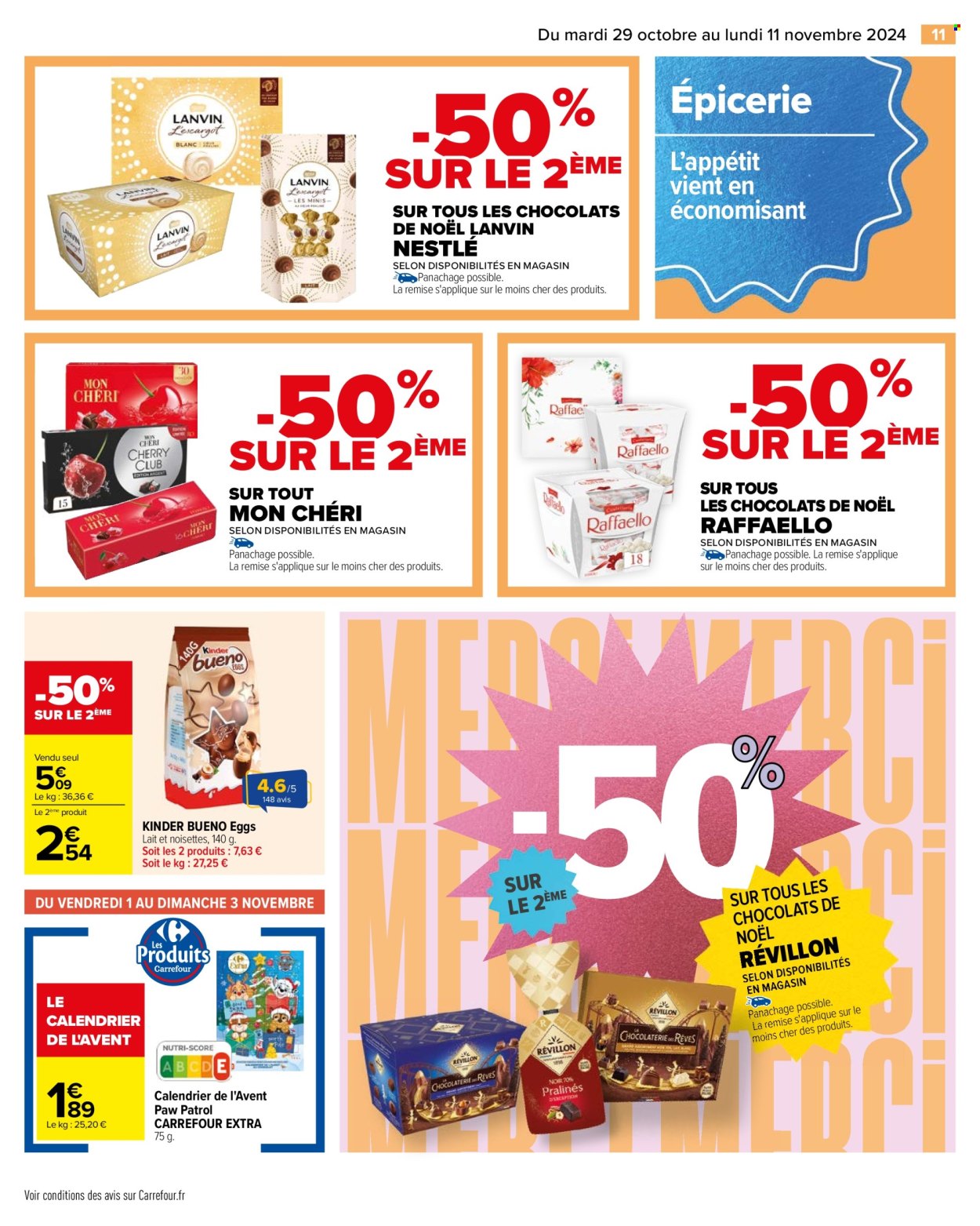 Catalogue Carrefour Hypermarchés - 29/10/2024 - 11/11/2024. Page 13