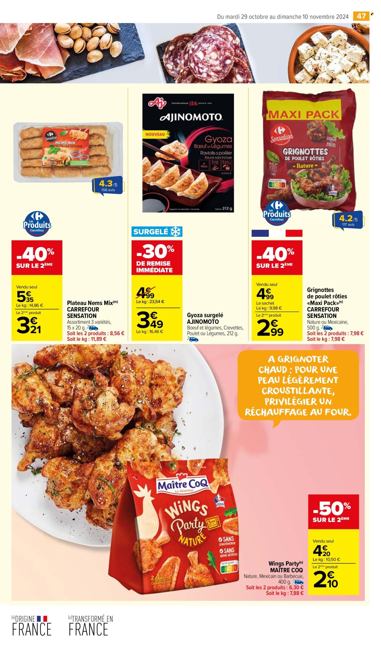 Catalogue Carrefour Market - 29/10/2024 - 10/11/2024. Page 49