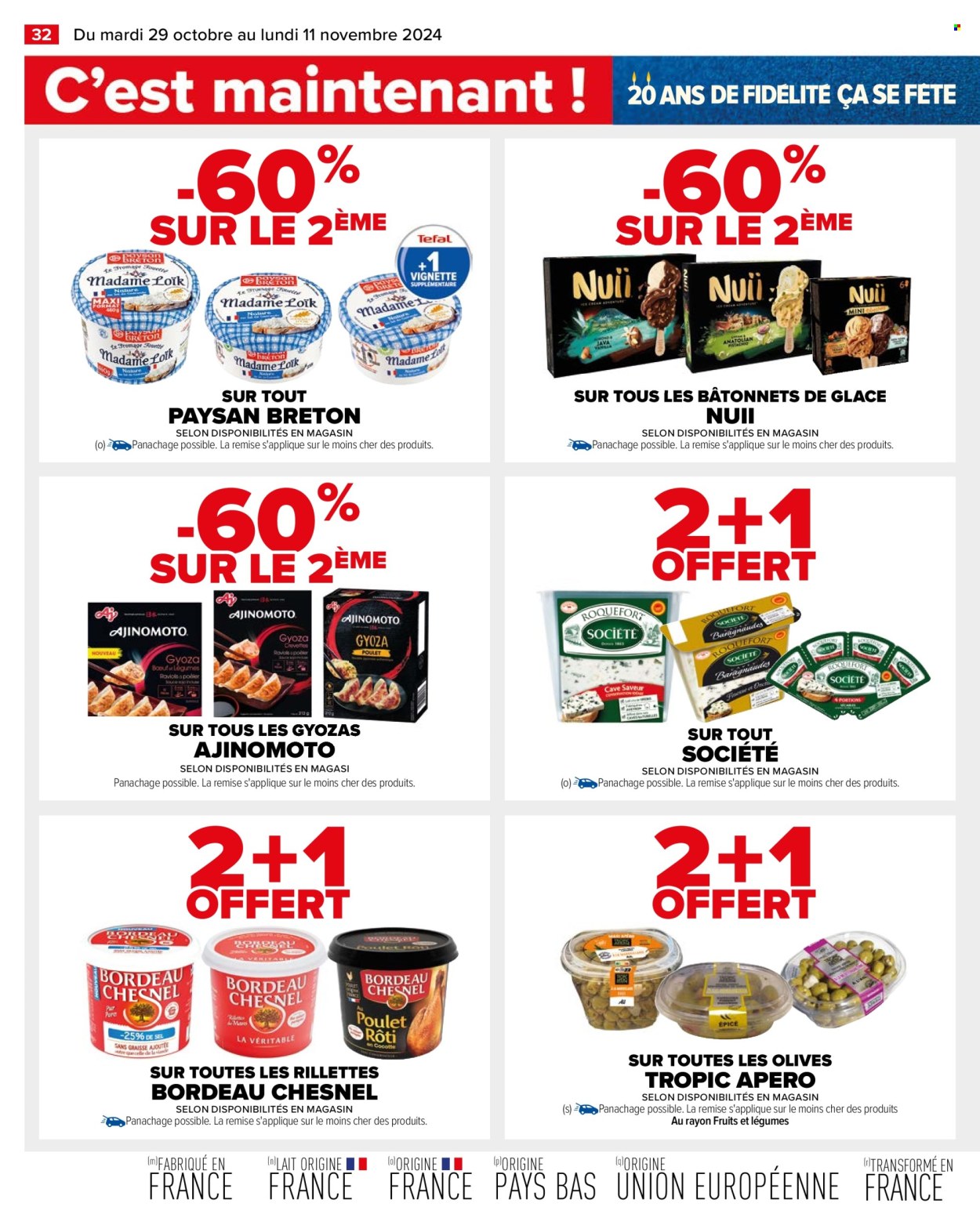 Catalogue Carrefour Hypermarchés - 29/10/2024 - 11/11/2024. Page 34