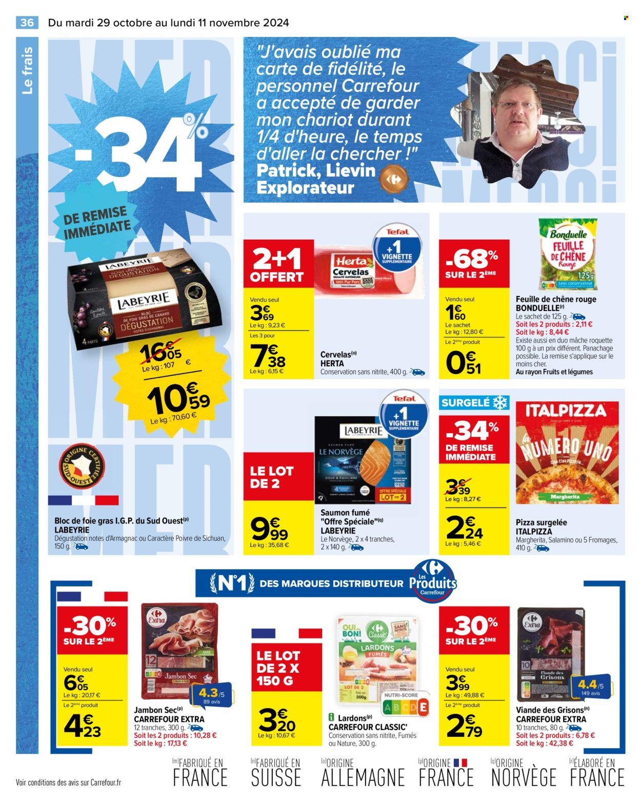 Catalogue Carrefour Hypermarchés - 29/10/2024 - 11/11/2024. Page 38