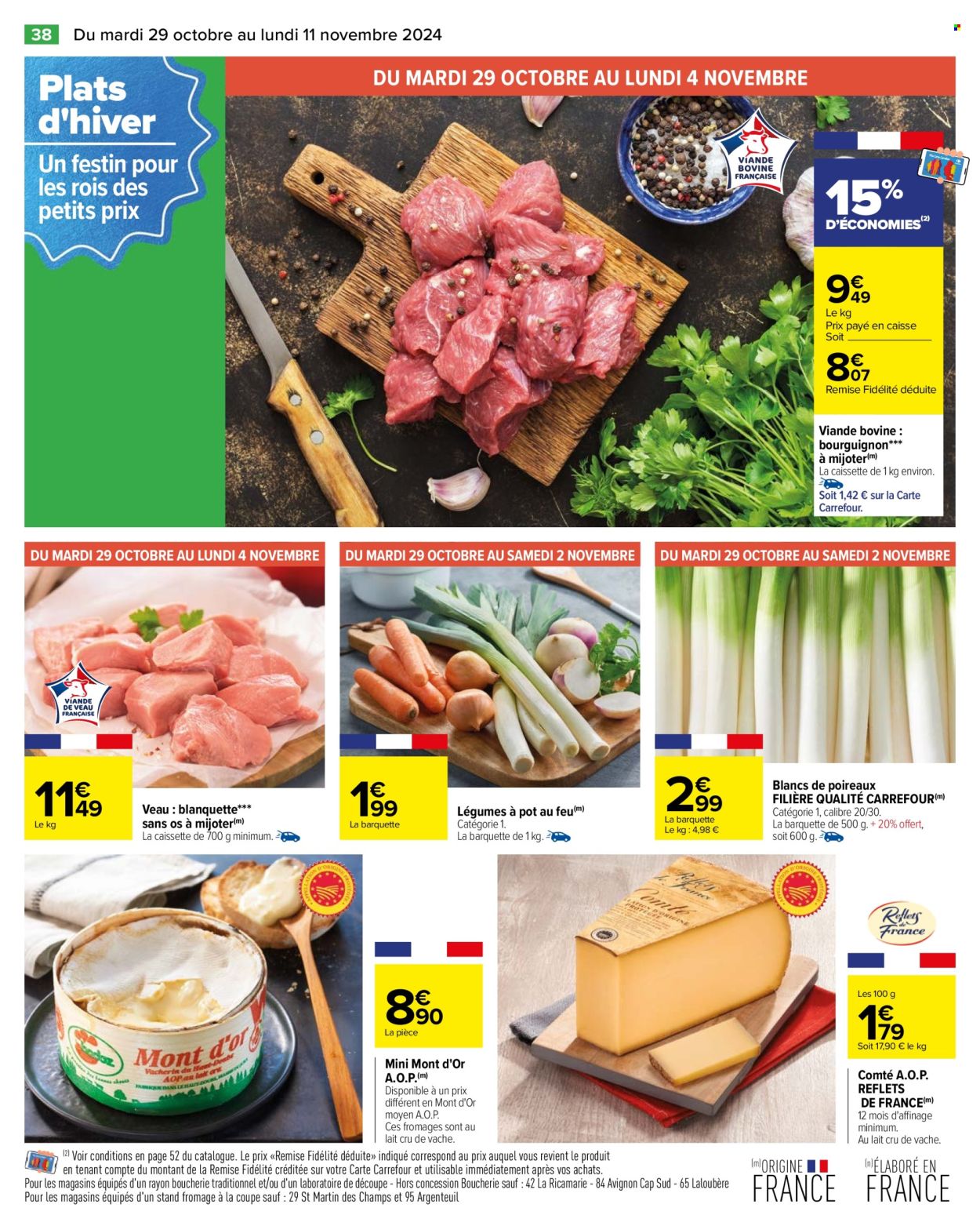 Catalogue Carrefour Hypermarchés - 29/10/2024 - 11/11/2024. Page 40
