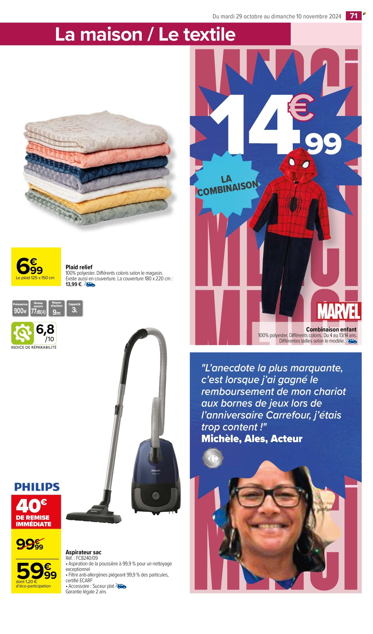 Catalogue Carrefour Market - 29/10/2024 - 10/11/2024. Page 73