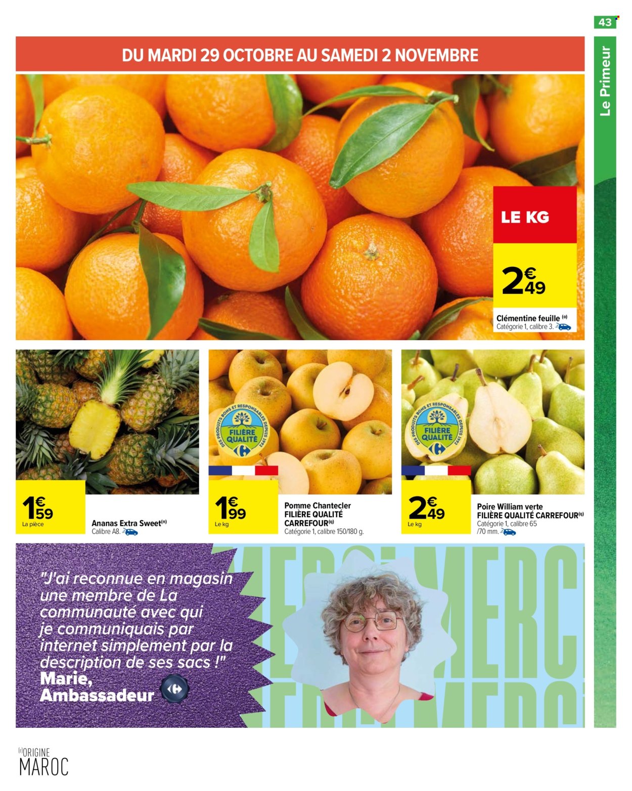 Catalogue Carrefour Hypermarchés - 29/10/2024 - 11/11/2024. Page 45