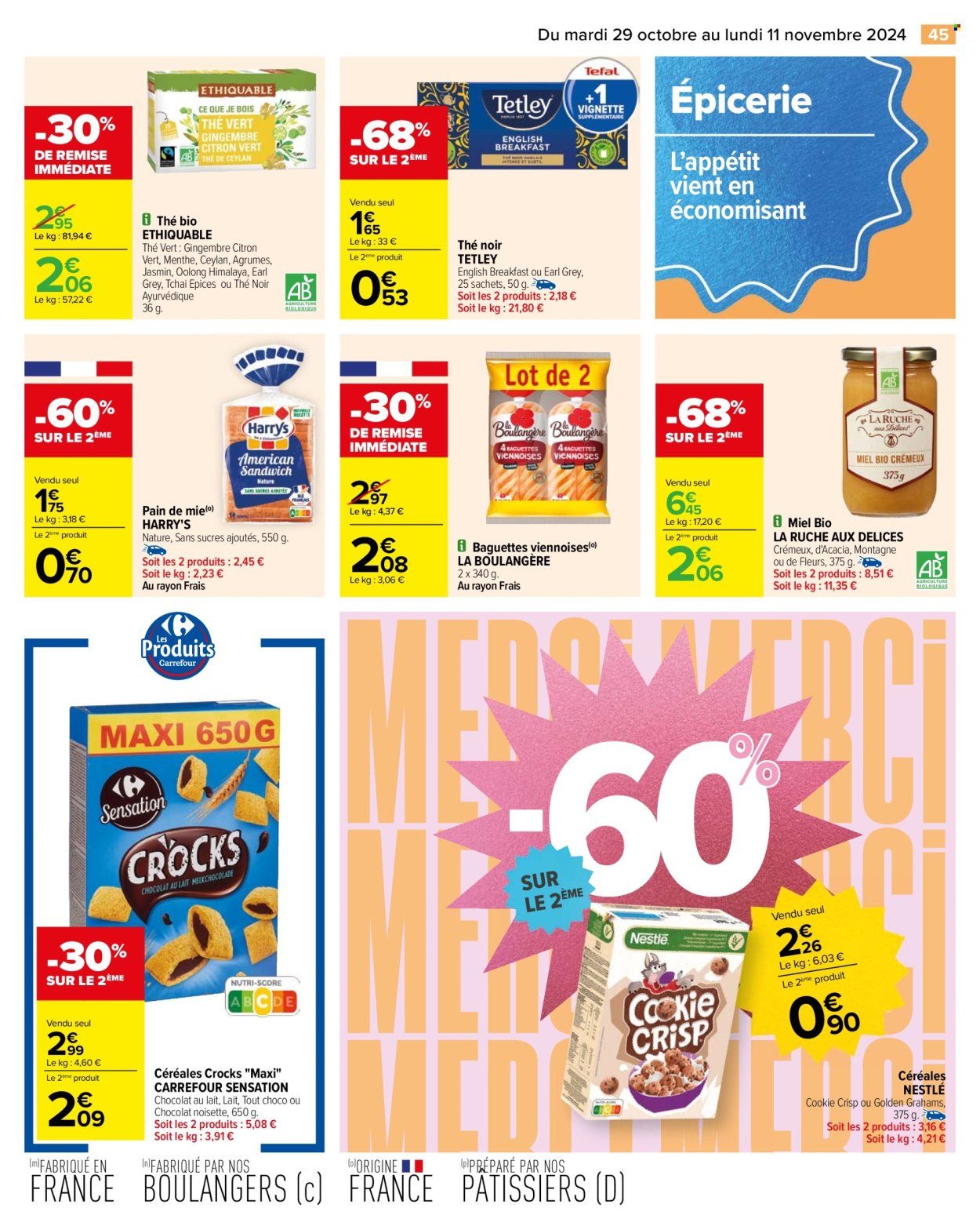 Catalogue Carrefour Hypermarchés - 29/10/2024 - 11/11/2024. Page 47