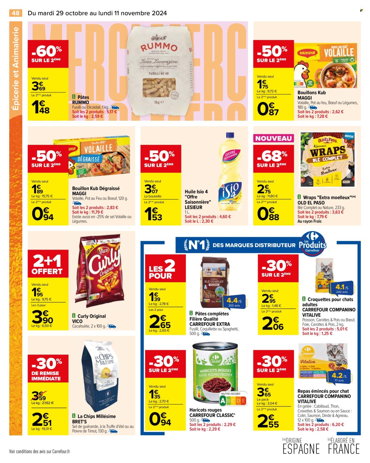 Catalogue Carrefour Hypermarchés - 29/10/2024 - 11/11/2024. Page 50