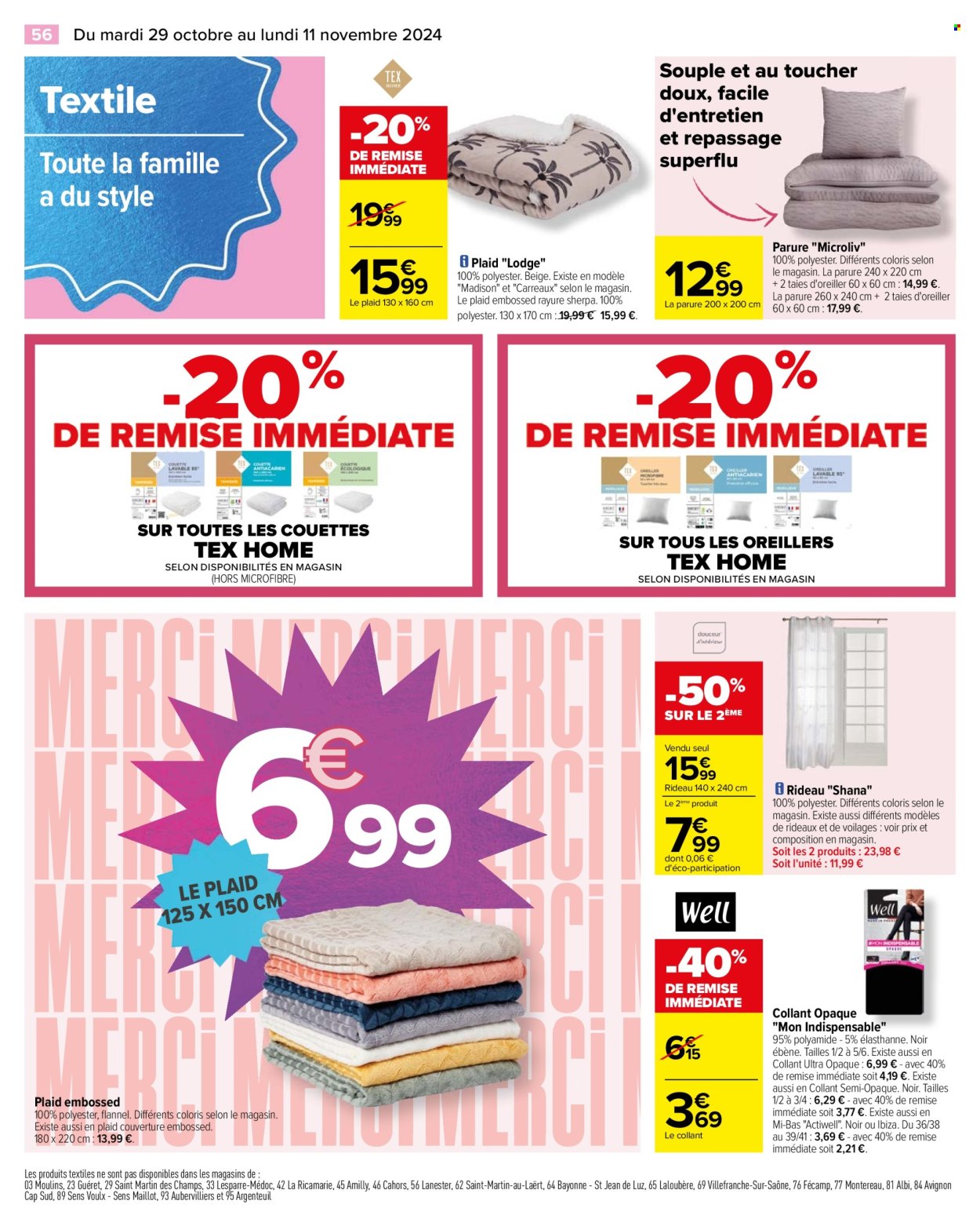 Catalogue Carrefour Hypermarchés - 29/10/2024 - 11/11/2024. Page 58