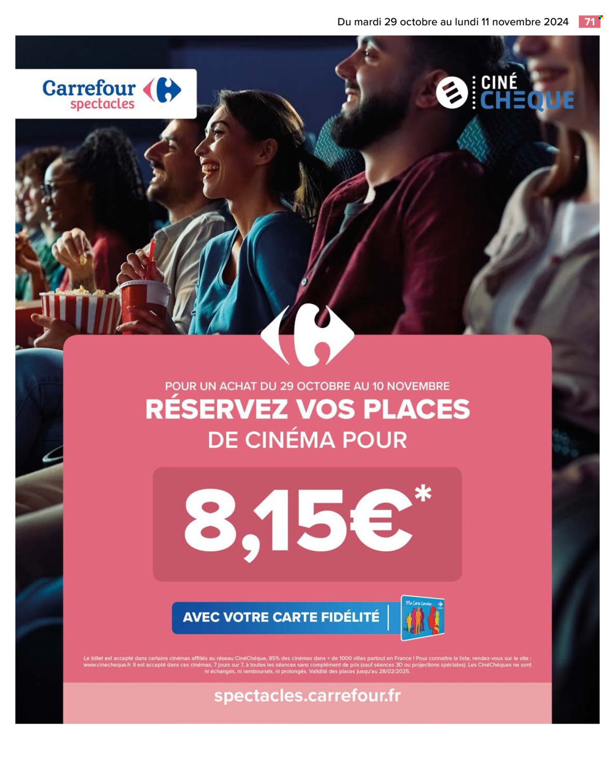 Catalogue Carrefour Hypermarchés - 29/10/2024 - 11/11/2024. Page 73