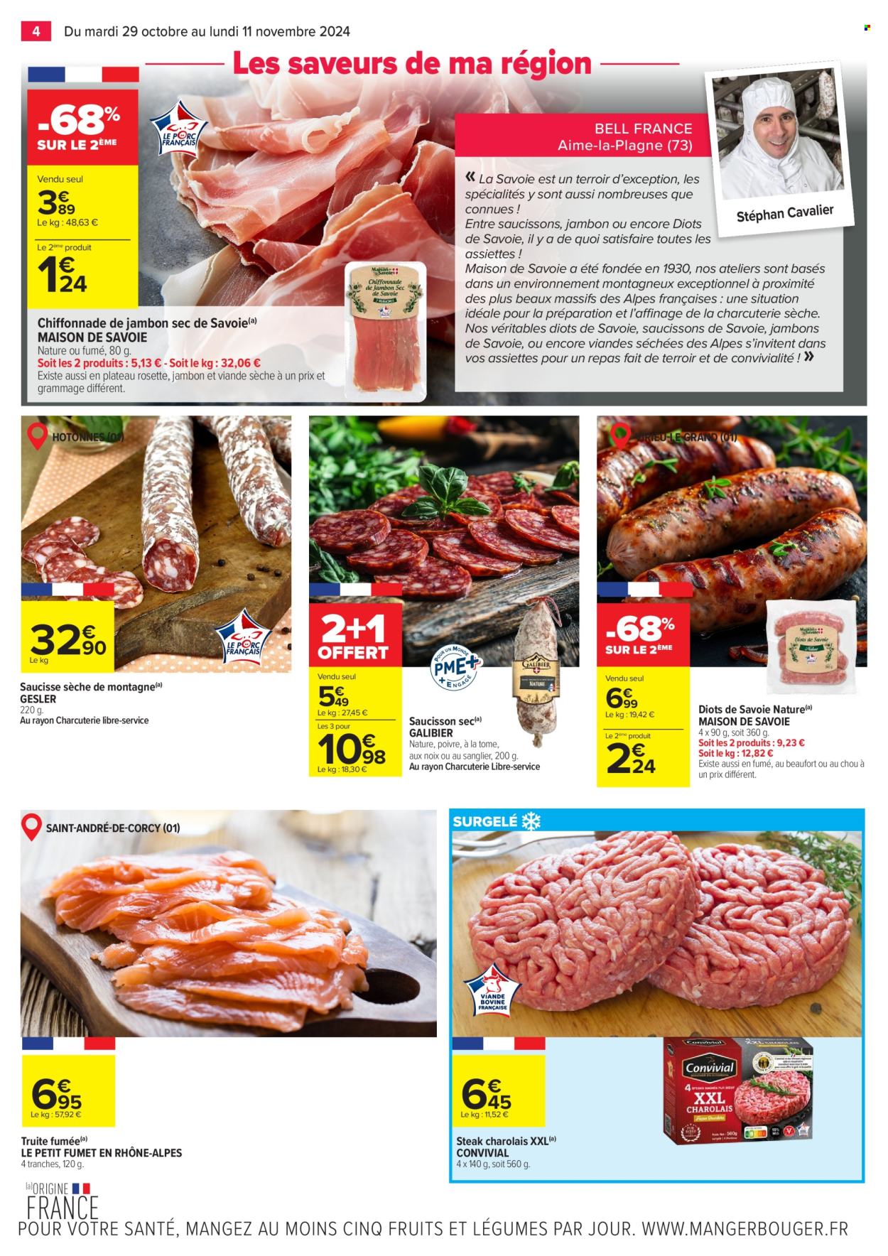 Catalogue Carrefour Hypermarchés - 29/10/2024 - 11/11/2024. Page 4