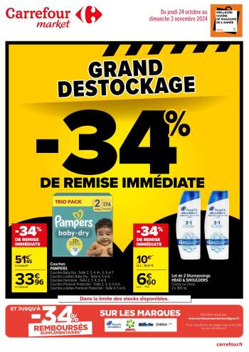 Catalogue Carrefour Market - 24/10/2024 - 03/11/2024.