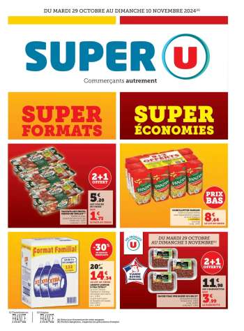 Catalogue SUPER U - 29/10/2024 - 10/11/2024.
