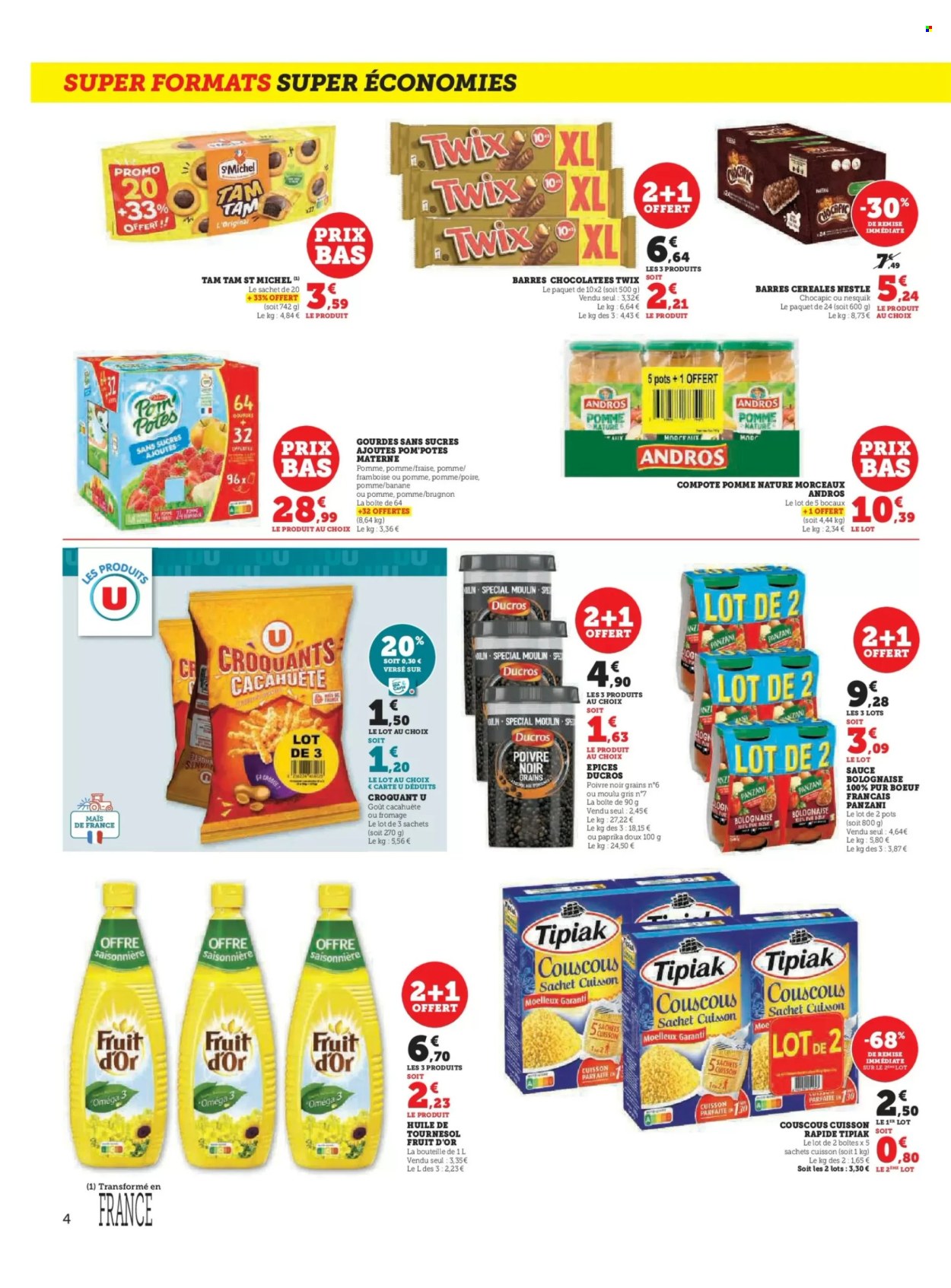 Catalogue SUPER U - 29/10/2024 - 10/11/2024. Page 4