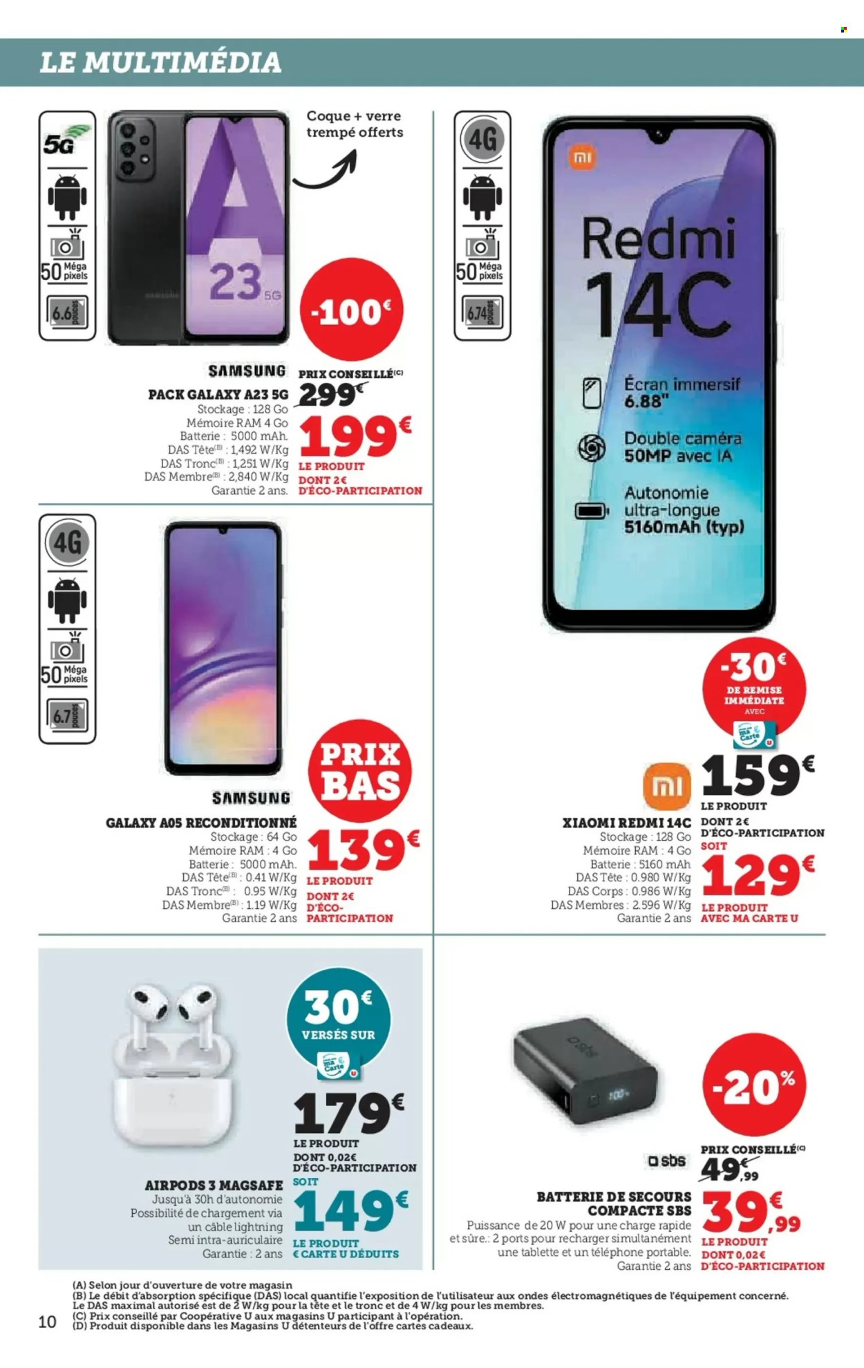 Catalogue SUPER U - 29/10/2024 - 10/11/2024. Page 10