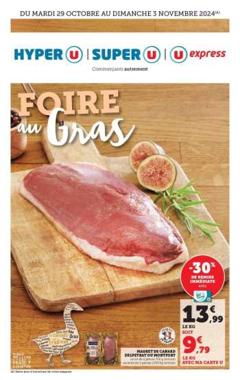Catalogue Magasins U - 29/10/2024 - 03/11/2024.