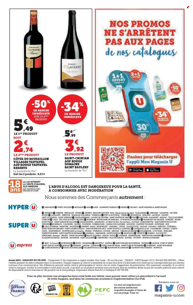 Catalogue Magasins U - 29/10/2024 - 03/11/2024. Page 10