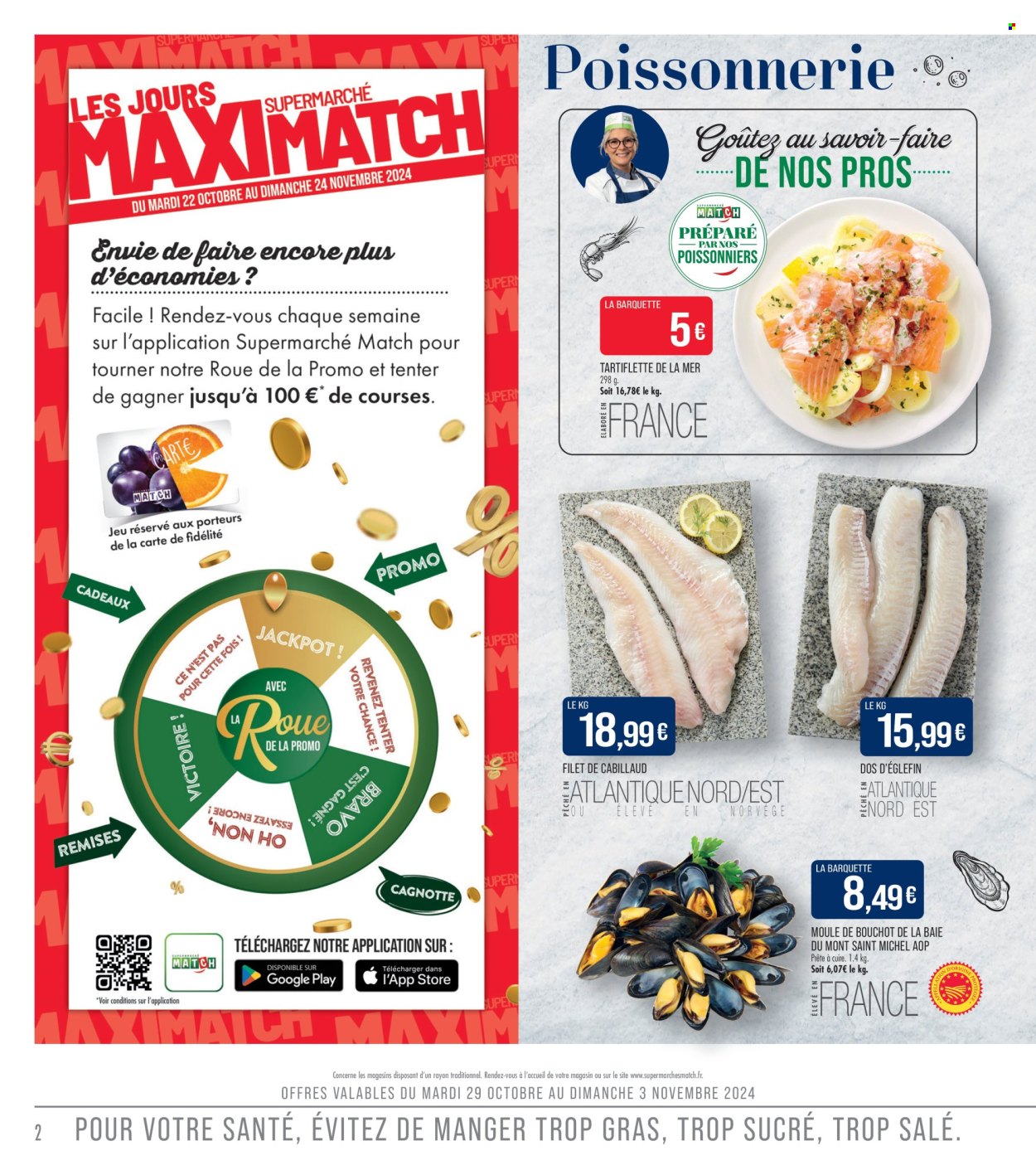 Catalogue Supermarché Match - 29/10/2024 - 10/11/2024. Page 2